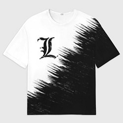Футболка оверсайз мужская Death Note 5, цвет: 3D-принт