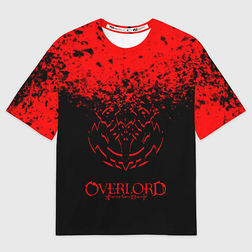 Мужская футболка оверсайз Overlord / 3D-принт – фото 1