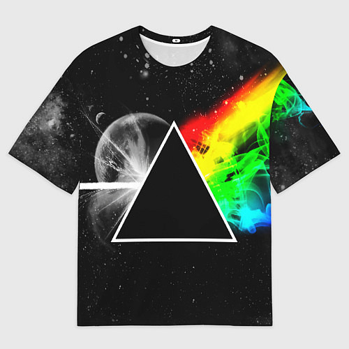 Мужская футболка оверсайз PINK FLOYD / 3D-принт – фото 1