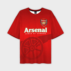 Футболка оверсайз мужская Arsenal, цвет: 3D-принт