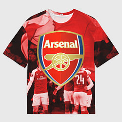 Мужская футболка оверсайз Arsenal