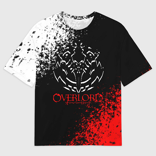 Мужская футболка оверсайз Overlord / 3D-принт – фото 1