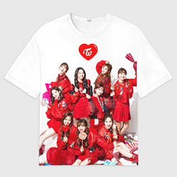 Мужская футболка оверсайз TWICE