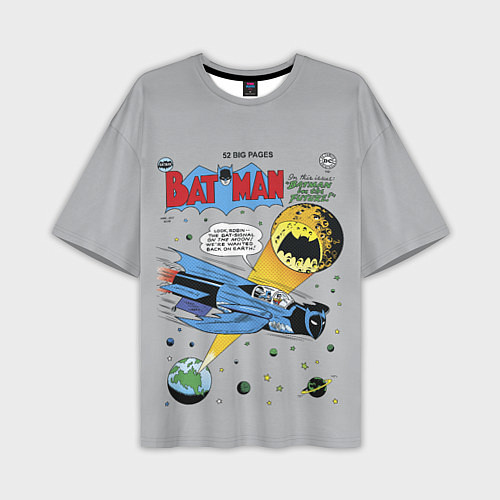 Мужская футболка оверсайз Batman Comics / 3D-принт – фото 1
