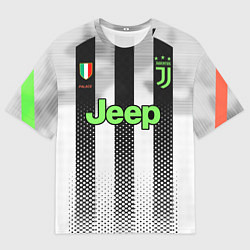 Футболка оверсайз мужская Ronaldo 19-20 Palace edition, цвет: 3D-принт