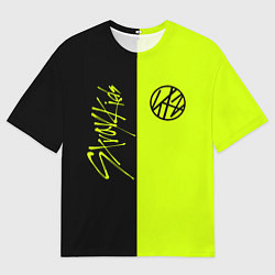 Футболка оверсайз мужская Stray Kids, цвет: 3D-принт