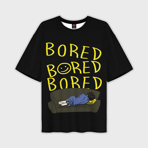 Мужская футболка оверсайз Boreb / 3D-принт – фото 1