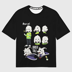 Футболка оверсайз мужская UNDERTALE, цвет: 3D-принт