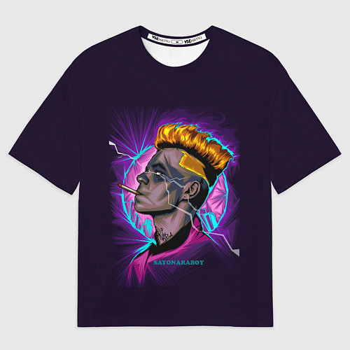 Мужская футболка оверсайз SAYONARA BOY / 3D-принт – фото 1
