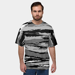 Футболка оверсайз мужская ОМОН, цвет: 3D-принт — фото 2