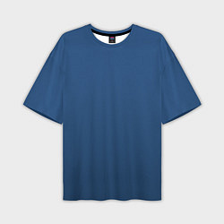 Мужская футболка оверсайз 19-4052 Classic Blue