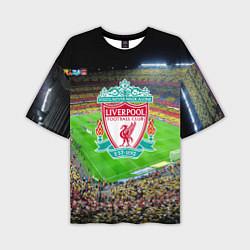 Мужская футболка оверсайз FC Liverpool