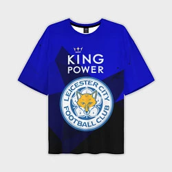 Футболка оверсайз мужская Leicester City, цвет: 3D-принт