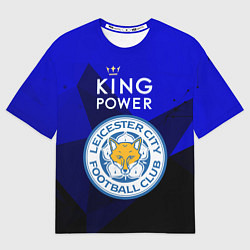 Футболка оверсайз мужская Leicester City, цвет: 3D-принт