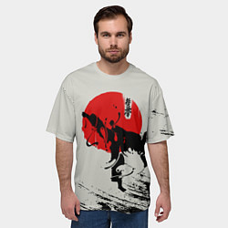 Футболка оверсайз мужская Kyokushinkai Karate, цвет: 3D-принт — фото 2