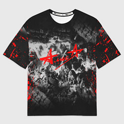 Мужская футболка оверсайз АлисА