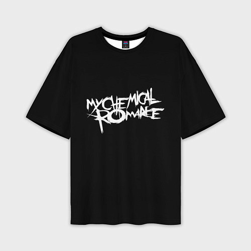 Мужская футболка оверсайз My Chemical Romance spider / 3D-принт – фото 1