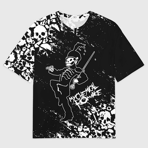 Мужская футболка оверсайз My Chemical Romance / 3D-принт – фото 1