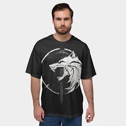 Футболка оверсайз мужская The Witcher 3: Wild Hunt, цвет: 3D-принт — фото 2