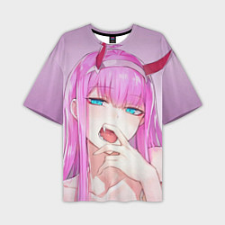 Футболка оверсайз мужская Ahegao, цвет: 3D-принт