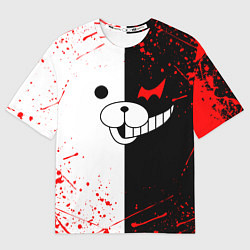 Футболка оверсайз мужская MONOKUMA, цвет: 3D-принт