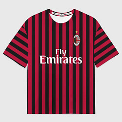 Футболка оверсайз мужская Ibrahimovic home 19-20, цвет: 3D-принт