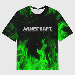 Футболка оверсайз мужская MINECRAFT, цвет: 3D-принт