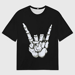 Мужская футболка оверсайз Rock