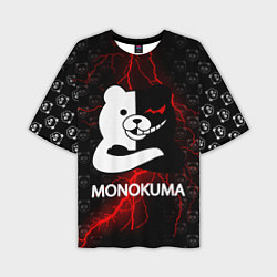 Мужская футболка оверсайз MONOKUMA