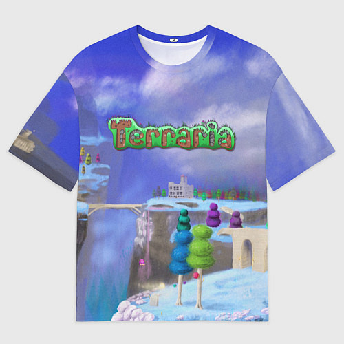Мужская футболка оверсайз Terraria / 3D-принт – фото 1