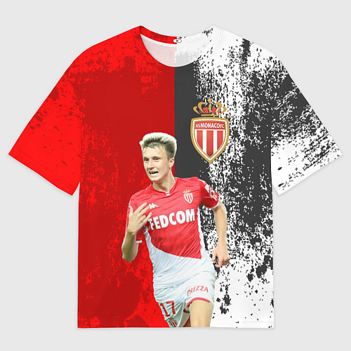 Мужская футболка оверсайз Головин / 3D-принт – фото 1