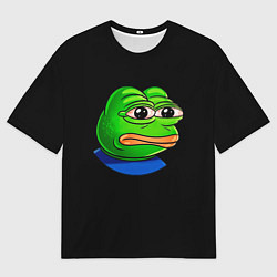 Футболка оверсайз мужская Frog, цвет: 3D-принт