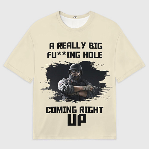 Мужская футболка оверсайз Rainbow Six Siege / 3D-принт – фото 1