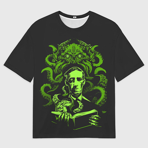 Мужская футболка оверсайз Cthulhu / 3D-принт – фото 1