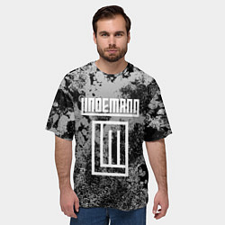 Футболка оверсайз мужская LINDEMANN, цвет: 3D-принт — фото 2