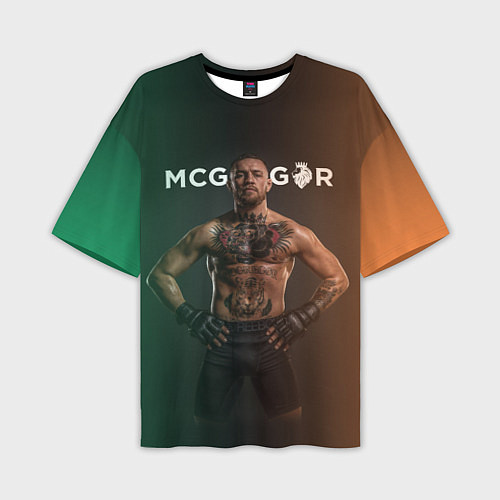 Мужская футболка оверсайз Conor McGregor / 3D-принт – фото 1