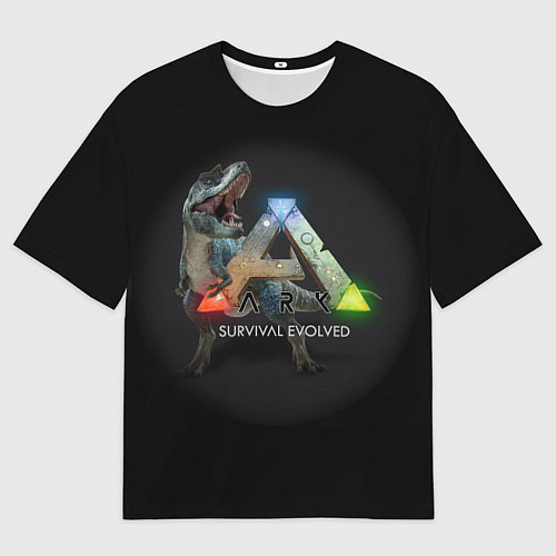 Мужская футболка оверсайз Ark Survival Evolved / 3D-принт – фото 1