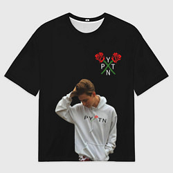 Футболка оверсайз мужская ТИКТОКЕР - PAYTON MOORMEIE, цвет: 3D-принт