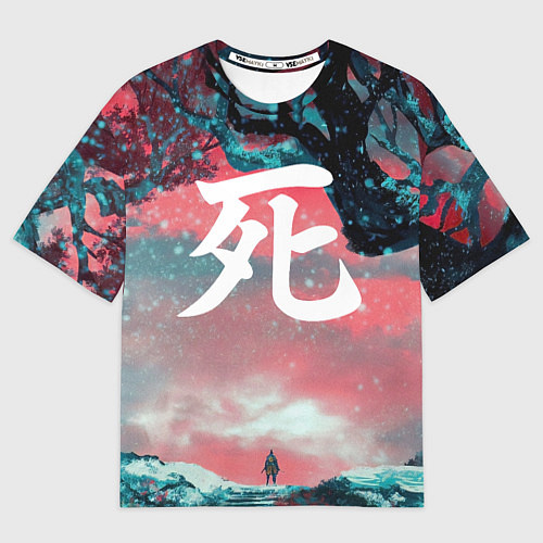 Мужская футболка оверсайз Sekiro shadows die twice / 3D-принт – фото 1