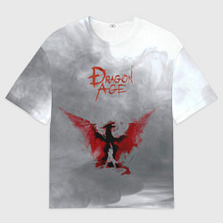 Футболка оверсайз мужская Dragon Age, цвет: 3D-принт