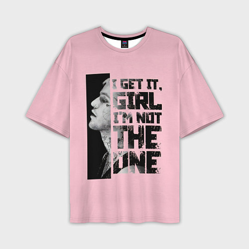 Мужская футболка оверсайз I Get It, Girl / 3D-принт – фото 1