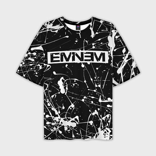 Мужская футболка оверсайз Eminem / 3D-принт – фото 1