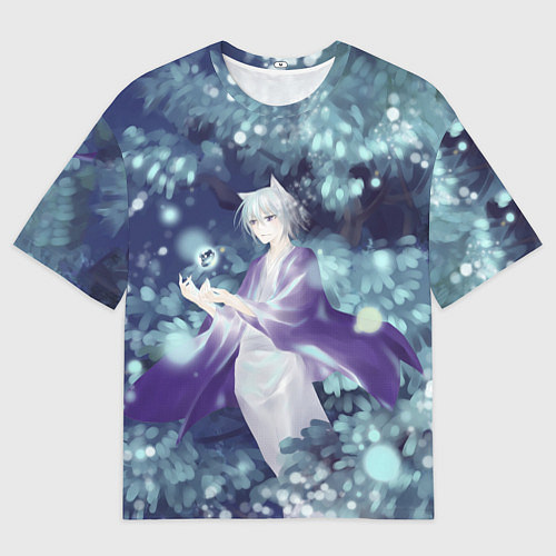 Мужская футболка оверсайз Tomoe Kamisama / 3D-принт – фото 1