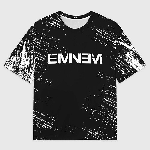 Мужская футболка оверсайз EMINEM / 3D-принт – фото 1