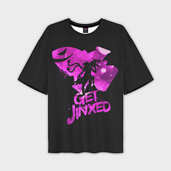 Мужская футболка оверсайз Get Jinxed