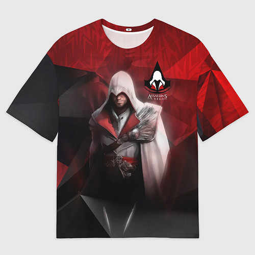 Мужская футболка оверсайз Assasin's creed / 3D-принт – фото 1