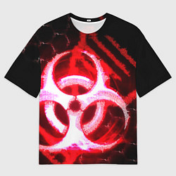 Футболка оверсайз мужская Plague Inc ShB Oko, цвет: 3D-принт