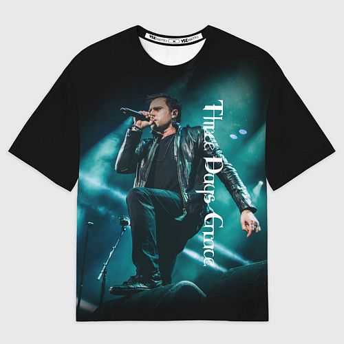 Мужская футболка оверсайз Three Days Grace / 3D-принт – фото 1
