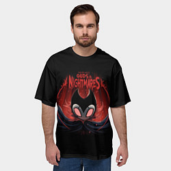 Футболка оверсайз мужская Hollow Knight, цвет: 3D-принт — фото 2