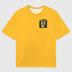 Футболка оверсайз мужская Моя геройская академия, цвет: 3D-принт